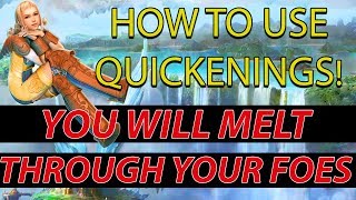 Final Fantasy XII The Zodiac Age HOW TO USE QUICKENINGS TUTORIAL [upl. by Ahsekim]