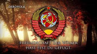 National Anthem of the USSR German Version  quotHymne der Sowjetunionquot [upl. by Levana]