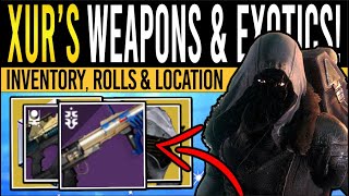 Destiny 2 RARE SEASON 1 ARMOR FOR SALE  Xur Location amp Inventory Mar 22  25 [upl. by Nico]