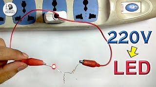 How to Connect LED Light to 220V AC supply [upl. by Dulciana]