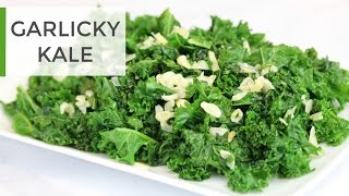 LIVE My Go To Kale Recipe  Easy Garlicky Kale [upl. by Adamina]