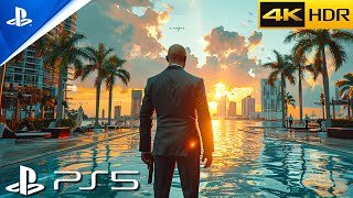 MIAMI PS5 Immersive ULTRA Realistic Graphics Gameplay 4K60FPS Hitman 2 [upl. by Loar993]