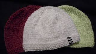 tuto tricot bonnet bébé [upl. by Alec]