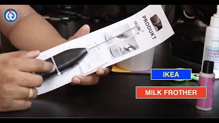 IKEA MILK FROTHER Review amp Battery Installation [upl. by Heck]