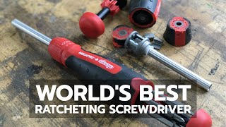 REVIEW Inside Look at Worlds Best Ratcheting Screwdriver [upl. by Nuyh]