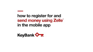 How To Register For amp Send Money Using Zelle® In The Mobile App [upl. by Ramuk]