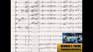 Hedwigs Theme Full Orchestral Score [upl. by Ecyle]