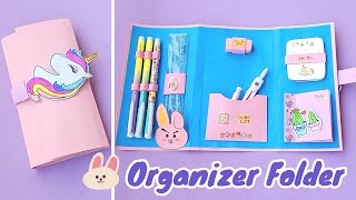 DIY FOLDER ORGANIZER  BACK TO SCHOOL  Crafts DIY  how to make folder organizer  Diy organizer [upl. by Sale]