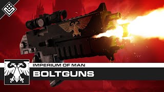 Boltguns  Warhammer 40000 [upl. by Ateuqahs]