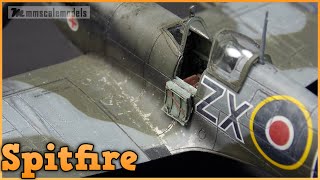 172 Spitfire Mk VIII  Eduard  step by step scale model build [upl. by Rhyner771]