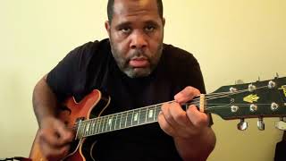 GUITAR LESSON ON quotBAR CHORDS AND DOUBLE STOPSquot WITH KIRK FLETCHER [upl. by Yknarf]