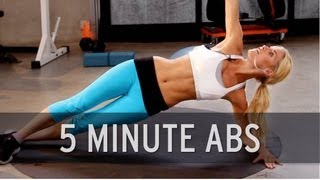 How to Lose Belly Fat 5 Minute Abs [upl. by Keri]