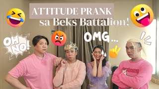 ATTITUDE PRANK sa BEKS BATTALION  Francine Diaz [upl. by Rosamond]