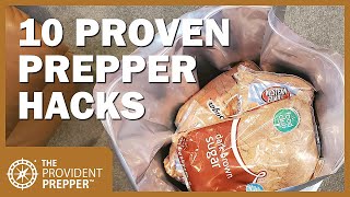 10 Smart Prepper Hacks from Seasoned Preppers [upl. by Allissa]