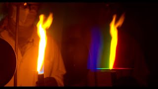 Flame Tests of Metals [upl. by Einnaej]