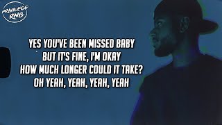 Bryson Tiller  Next To You Lyrics [upl. by Aihsilat]