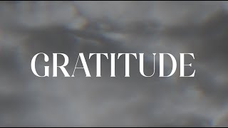 Gratitude Lyric Video Radio Version [upl. by Inail972]