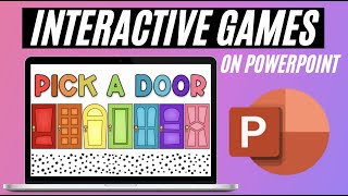 How to create an INTERACTIVE GAME in POWERPOINT [upl. by Dorraj370]