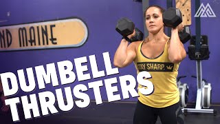 Dumbbell Thruster Tips [upl. by Wilder]