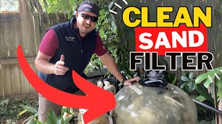 HOW TO Clean a Pool Sand Filter POOL SERIES [upl. by Sperry63]