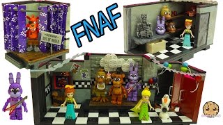 Five Nights At Freddys FNAF Show Stage Office Playsets [upl. by Lajet710]