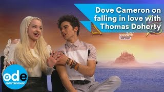 Descendants 2 Dove Cameron on falling in love with Thomas Doherty [upl. by Aissirac]