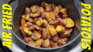 Ninja Foodi Air Fried Potatoes  Wedges Home Fries or Bites [upl. by Rramed]