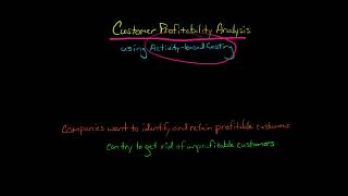 Customer Profitability Analysis Activity Based Costing [upl. by Abla874]