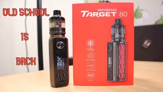 Vaporesso Target 80 Full Kit Review [upl. by Ydroj]