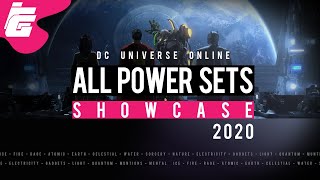 DCUO All Power Sets Showcase 2020  iEddy Gaming [upl. by Reddin]