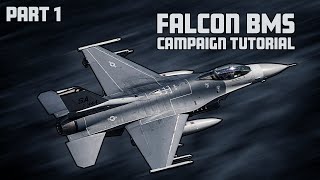 Falcon BMS 435 Campaign Tutorial  Part 1 [upl. by Berna699]