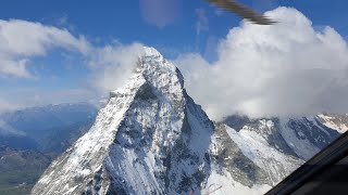 Air Zermatt  Sightseeing Flight Matterhorn Special [upl. by Dawn]