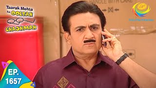 Taarak Mehta Ka Ooltah Chashmah  Episode 1657  Full Episode [upl. by Rakabuba]