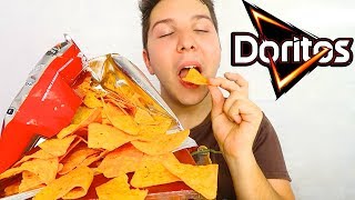 Crunchy Doritos • MUKBANG [upl. by Inahs]