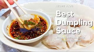 How to make the Best Dumpling Sauce in 5 minutes  Recipe  In Gems eyes [upl. by Robet]