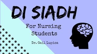 DI SIADH for Nursing Students [upl. by Melton]