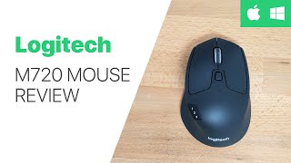 Logitech Triathlon M720  Bluetooth Mouse Review [upl. by Geanine]