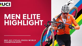 Men Elite Highlights  2021 UCI Cyclocross World Championships [upl. by Collar]