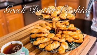 Greek Butter Cookies Koulourakia [upl. by Nylram]