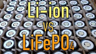 Liion vs LiFePO4 Batteries Advantages and Disadvantages [upl. by Eikcuhc563]