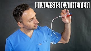 DIALYSIS Catheter Explained  Unboxing Interventional Radiology Equipment [upl. by Ainek436]