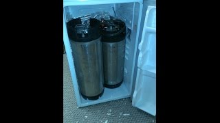 Making a kegerator from a Dynasty mini fridge [upl. by Anonyw82]