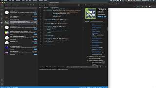 Develop and run XSLT 30 in Visual Studio Code [upl. by Whyte193]