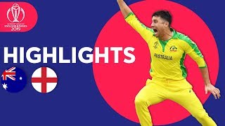 Finch amp Starc Star at Lords  Australia vs England  Match Highlights  ICC Cricket World Cup 2019 [upl. by Ytisahc]