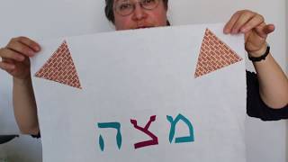 DIY Matzah Cover for Passover No Sewing Required [upl. by Stokes]