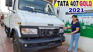 TATA 407 GOLD 2021  On Road Price Mileage Specifications Review [upl. by Giselbert656]