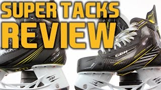 CCM Super Tacks Hockey Skates vs Tacks Skates Review amp Comparison [upl. by Ranip]