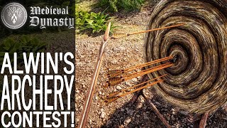 Alwins Archery Contest  Medieval Dynasty Gameplay  EP 18 [upl. by Aeneus]