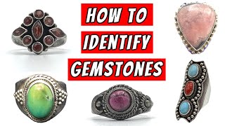 Gemstone Identification at Home  How to Identify Gemstones in Jewelry  Gems amp Stones [upl. by Richmal805]