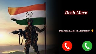 Desh Mere Ringtone [upl. by Vergne]